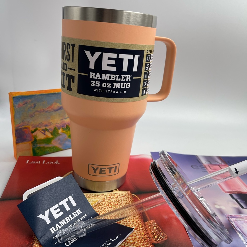 YETI Rambler 35-Oz. Mug with Straw Lid